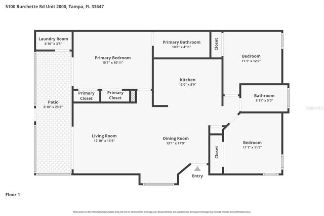 5100 BURCHETTE ROAD 2000, Tampa, FL 33647