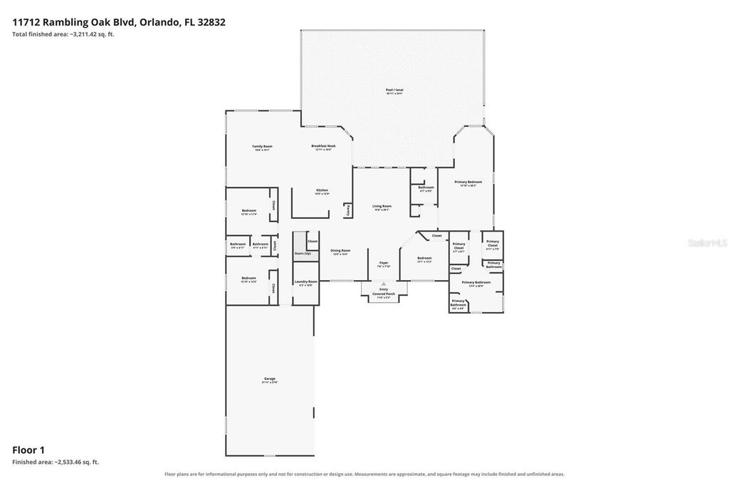 Image 81 of property listing at 11712 RAMBLING OAK BOULEVARD, Orlando, FL 32832