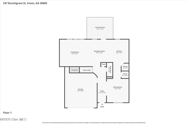 547 Bunchgrass Street, Evans, GA 30809