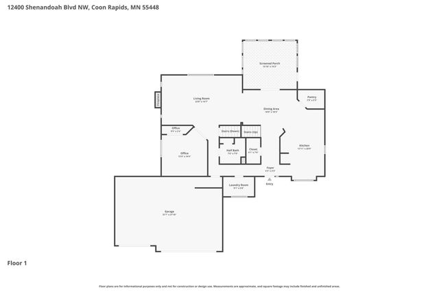 12400 Shenandoah Boulevard NW, Coon Rapids, MN 55448