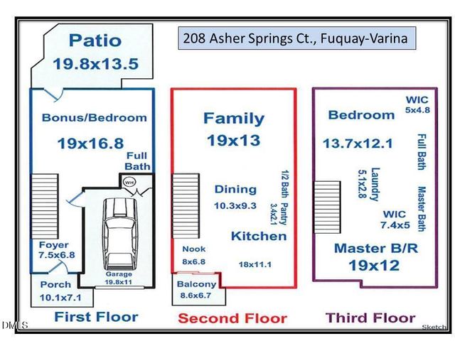 208 Asher Springs Circle, Fuquay Varina, NC 27526