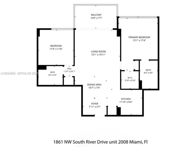 1861 S River Drive 2008, Miami, FL 33125