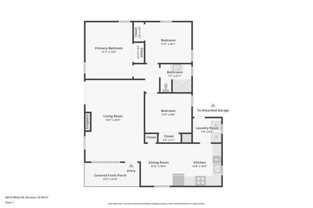 660 N White Road, San Jose, CA 95127