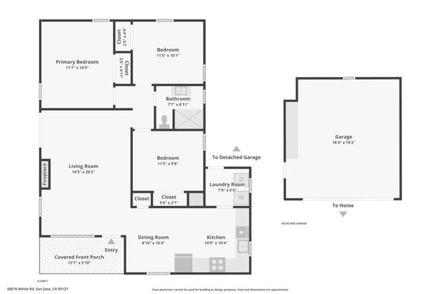 660 N White Road, San Jose, CA 95127