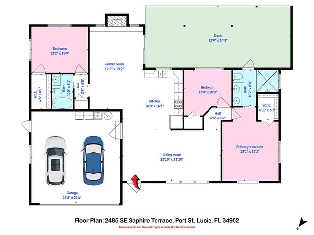 2485 SE Saphire Ter Terrace, Port St. Lucie, Port St Lucie, FL 34952