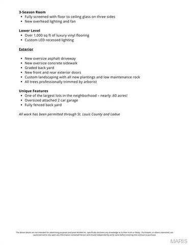 411 Tanglewood Drive, St Louis, MO 63124