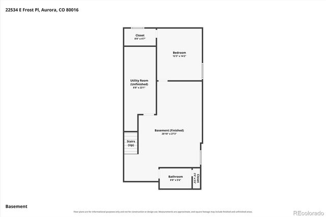 22534 E Frost Place, Aurora, CO 80016