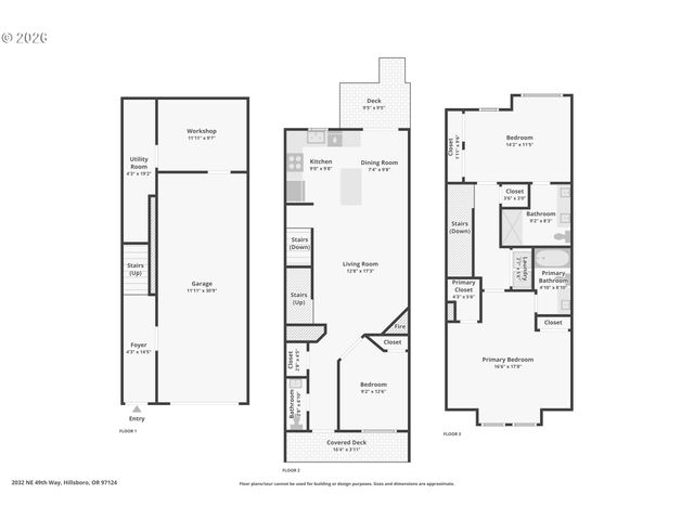 2032 Ne 49TH Way, Hillsboro, OR 97124