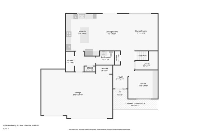 4556 W Lakeway Drive, New Palestine, IN 46163