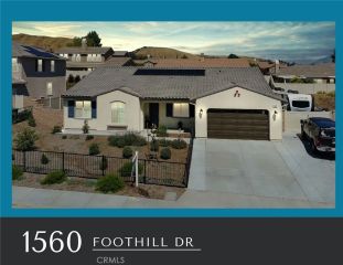 1560 Foothill Drive, Banning, CA 92220