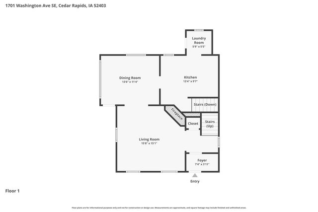 1701 Washington Avenue SE, Cedar Rapids, IA 52403
