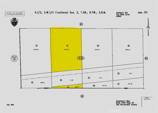 0 Powerline Road, Phelan, CA 92371