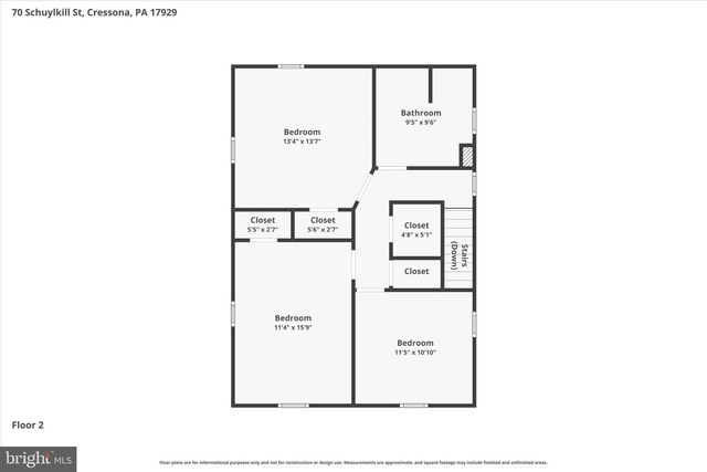 70 SCHUYLKILL ST, Cressona, PA 17929