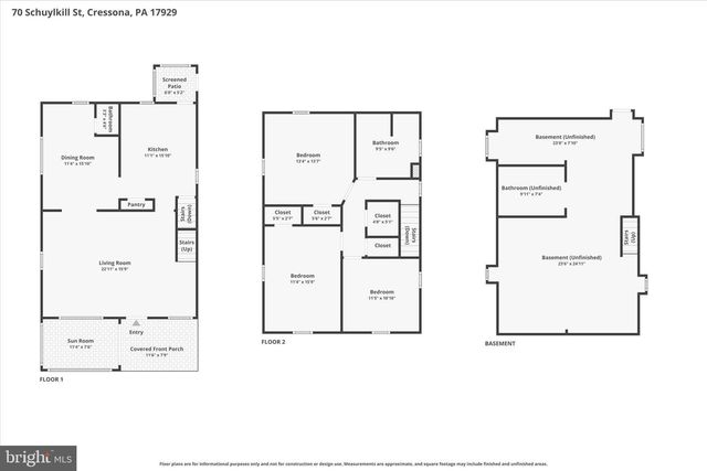 70 SCHUYLKILL ST, Cressona, PA 17929
