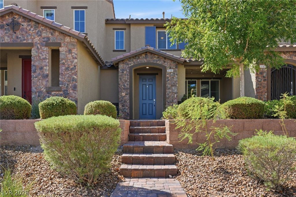 3181 Bitetto Walk, Henderson, NV 89044 — exterior