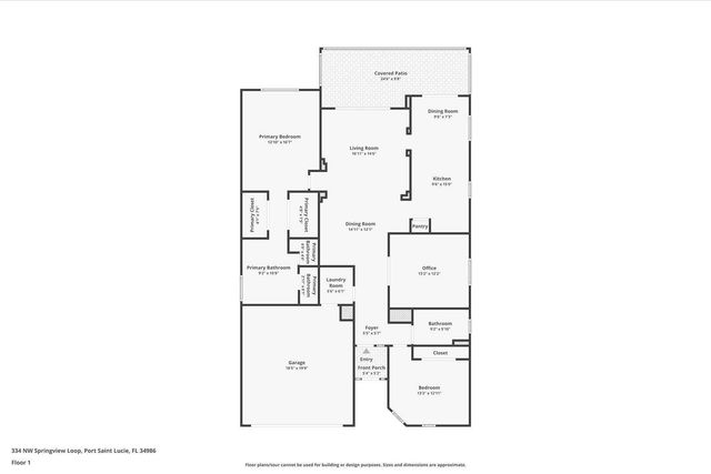 334 NW Springview Loop, Port St Lucie, FL 34986