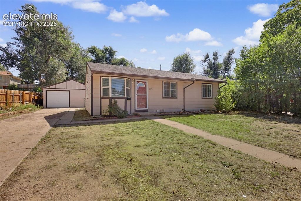 105 Linden Drive, Colorado Springs, CO 80911 — exterior
