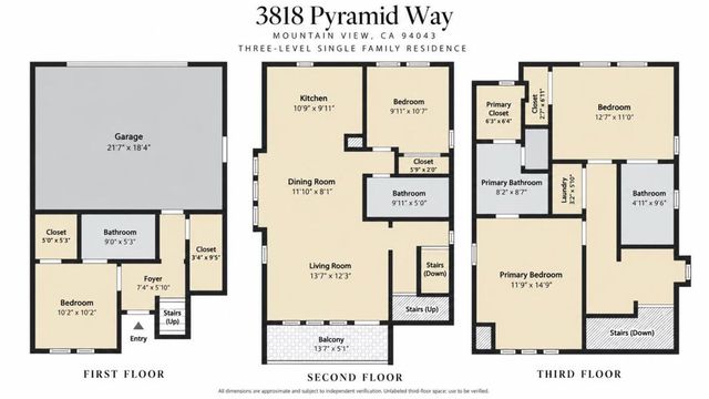 3818 Pyramid Way, Mountain View, CA 94043
