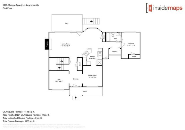 1263 Melrose Forest Lane, Lawrenceville, GA 30045