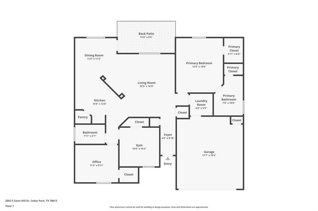 2002 E Gann Hill DR, Cedar Park, TX 78613