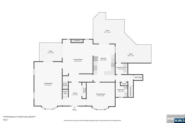 716 Windswept Lane, Franklin Lakes, NJ 07417