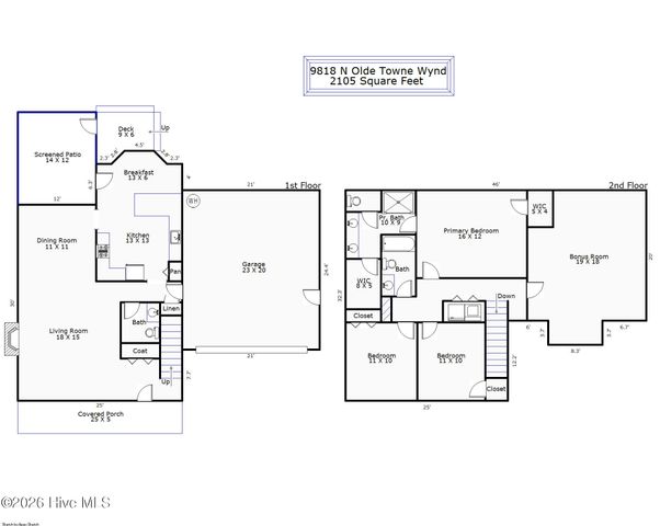 9818 N Olde Towne Wynd SE, Leland, NC 28451
