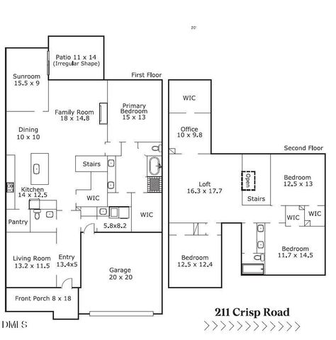 211 Crisp Road, Durham, NC 27713