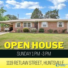1119 Retlaw Street NW, Huntsville, AL 35816