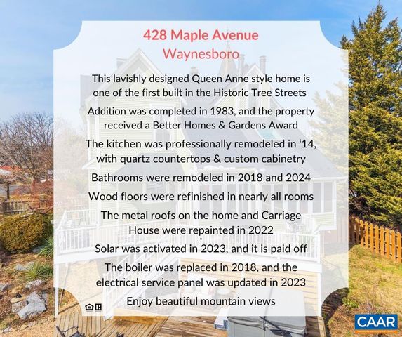 428 MAPLE AVE, Waynesboro, VA 22980