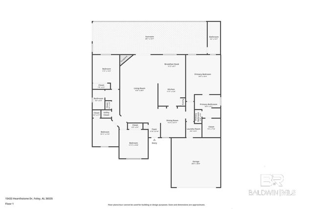15433 Hearthstone Drive, Foley, AL 36535