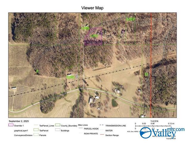 5654 County Road 39, Fackler, AL 35746