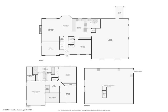 S94W31694 Gena DRIVE, Mukwonago, WI 53149