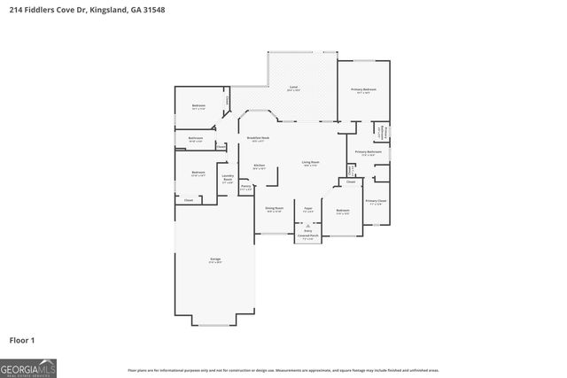 214 Fiddlers Cove Drive, Kingsland, GA 31548