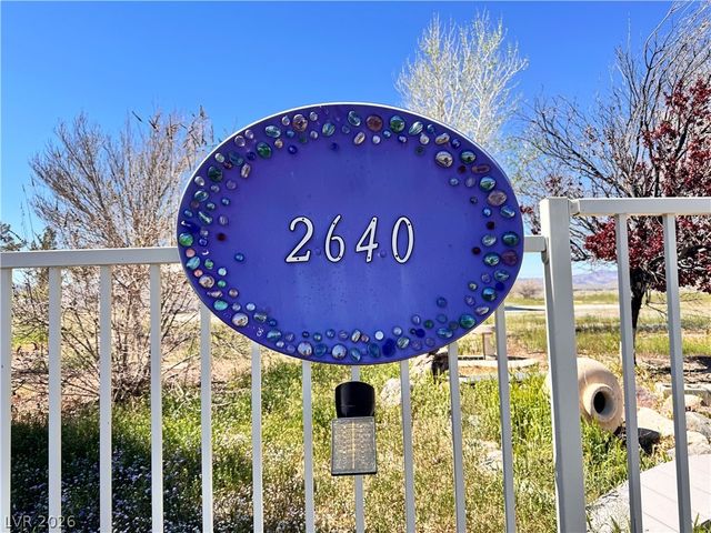2640 South ZEPHYR Avenue, Pahrump, NV 89048