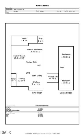 3593 Sugar Tree Place, Durham, NC 27713
