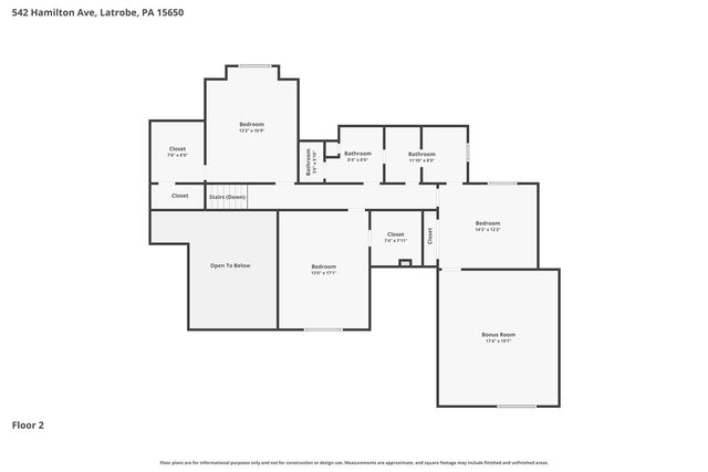 542 Hamilton Ave, Latrobe, PA 15650