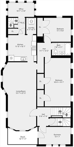 701 Hammond St. 2, Brookline, MA 02467