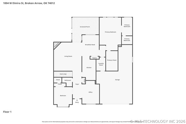 1004 W Elmira Street, Broken Arrow, OK 74012