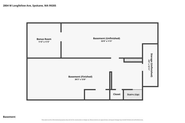 2804 W LONGFELLOW AVE. Ave, Spokane, WA 99205