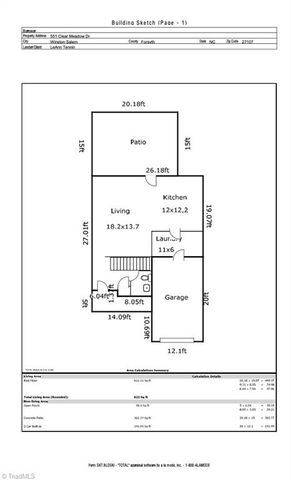 551 Clear Meadow Drive, Winston-salem, NC 27107