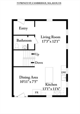 73-75 Prince St 75, Cambridge, MA 02139