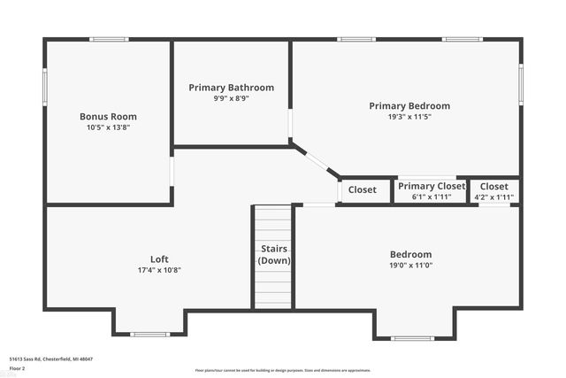51613 Sass Road, Chesterfield Twp, MI 48047