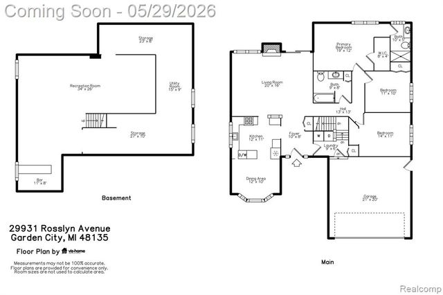 29931 Rosslyn Avenue, Garden City, MI 48135