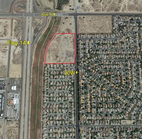 20th West & Ave H4, Lancaster, CA 93534