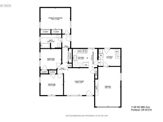 1149 Se 88TH Ave, Portland, OR 97216