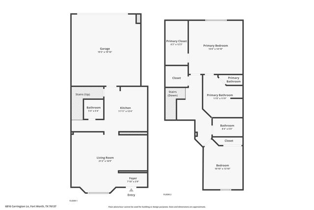 6816 Carrington Lane, Fort Worth, TX 76137