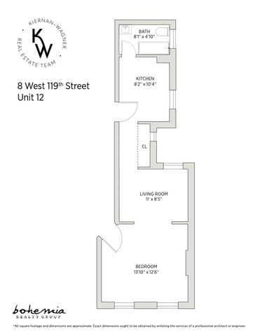 8 W 119th St Apt 12A, New York City, NY 10026