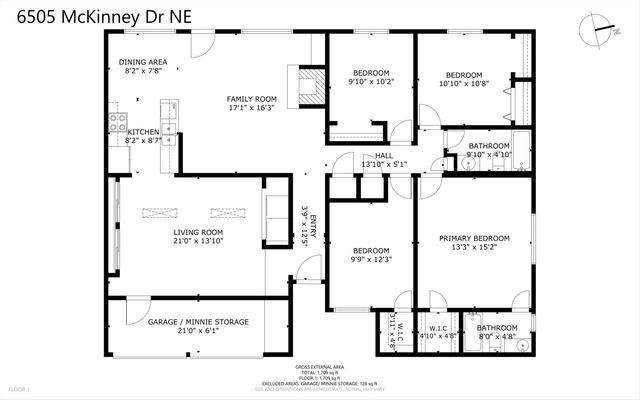 6505 MCKINNEY Drive NE, Albuquerque, NM 87109