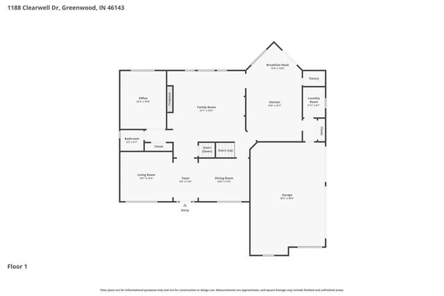 1188 Clearwell Drive, Greenwood, IN 46143