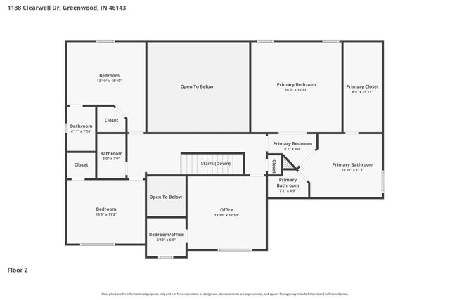 1188 Clearwell Drive, Greenwood, IN 46143